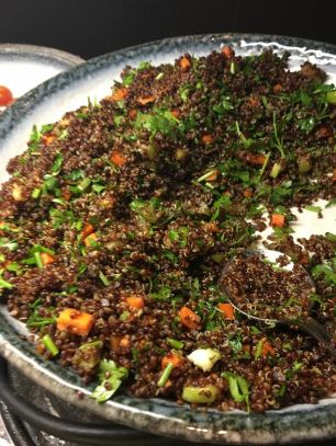 cramim breakfast salad bar-quinoa salad