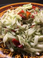cramim dinner buffet sald bar fennel salad