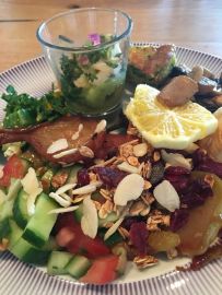 cramimi breakfast salad bar plate